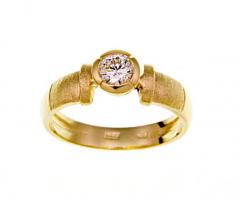 Zaručnički prsten (14K/585 ručni rad)